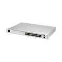 UBIQUITI INC. UniFi Switch USW-Pro-24, Capa 3 de 24 puertos Gigabit RJ-45 + 2 puertos 1/10G SFP+, pantalla informativa