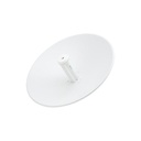 UBIQUITI INC. PowerBeam airMAX AC hasta 450 Mbps, frecuencia 5 GHz (5150 - 5875 MHz) con antena tipo plato de 27 dBi, radomo incluido