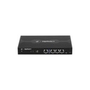 UBIQUITI INC. EdgeRouter 4, con 3 puertos 10/100/1000 Mbps + 1 puerto SFP, con funciones avanzadas de ruteo