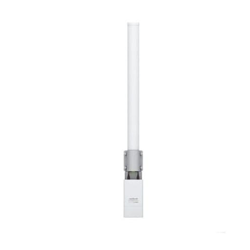 UBIQUITI INC. Antena omnidireccional, potente cobertura de 360°, doble polaridad MIMO 2x2, frecuencia 5 GHz (5.45-5.85 GHz) de 10 dBi
