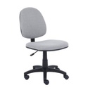 Nextep Silla Basica Nextep de Altura Ajustable Tela Gris Base Giratoria