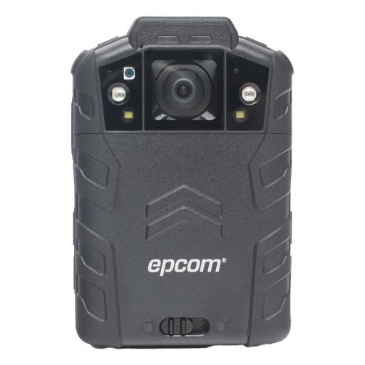 Epcom Body Camera para Seguridad / Hasta 48Megapixeles / Video HD 4 Megapixel / Descarga de Video Automática / GPS Interconstruido / Pantalla LCD