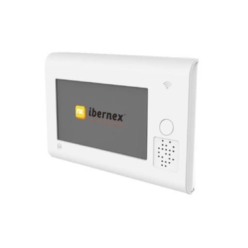 IBERNEX Consola de Superficie para Puesto de Control de Enfermería / Pantalla Táctil 7" / PoE / SIP / RFID / Compatible con NX0019/B, NX1021 y NX0015