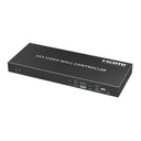 Epcom Controlador de video Wall | 1 entrada de fuente fuente HDMI a 9 salidas HDMI | 3x3 | 4K60Hz 