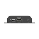 Epcom Receptor compatible para Kit TT6834K  | Resolución 4K @60Hz | 120 metros | Cat 6 | Compatible con Switch gigabit | Control IR | 