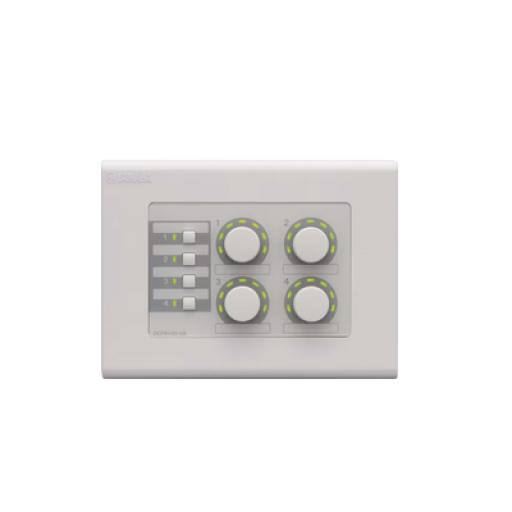 [YAMAHA_DCP4V4S] YAMAHA Panel de Control Digital | 4 Perillas | 4 Switches Configurables | Compatible con Procesadores Serie MA, PA, y MTX