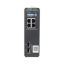 RUIJIE Switch Industrial PoE hasta , Ideal para temperaturas Extremas y protección contra descargas, 1 x PoE++ Port, 3 x PoE+ Ports, and 2 x SFP Uplink Ports