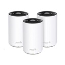 TPLINK Kit 3 Routers Inalámbricos MESH Interior para Hogar / Doble Banda Wi-Fi 6E AX5400 Mbps / 3 Puerto Gigabit WAN/LAN / 4 Antenas Internas / Administración Mediante la App Deco (iOS, Android) / Protección HomeShield