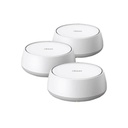 TPLINK KIT 3 Routers Inalámbrico MESH Interior para Hogar / Doble Banda Wi-Fi 7 BE3600 Mbps / 2 Puerto 2.5 Gigabit WAN/LAN / 4 Antenas Internas / Operación Multi-Link MLO / Administración Mediante la App Deco (iOS, Android) / HomeShield