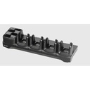 Zebra Cuna de Carga Zebra con Ethernet para 4 terminales y 4 Baterias / Ruquiere PWR-BGA12V108W0WW / CBL-DC-381A1-01 / 23844-00-00R