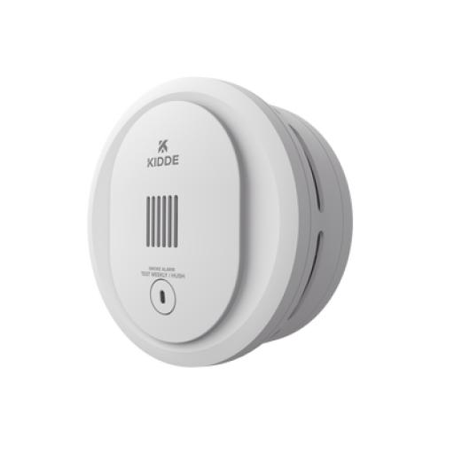 KIDDE Detector de Humo Compacto Fotoelectrico Autonomo â”‚Batería Reemplazable AA â”‚Modelo 21031428 â”‚Paquete de 6