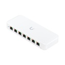 UBIQUITI INC. UniFi Switch Ultra Administrable 8 puertos GbE / (1) puerto POE++ IN y (7) puertos POE+/ Wattaje depende de fuente o POE IN, hasta 42W, No incluye fuente/inyector