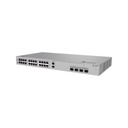 Huawei Switch de Acceso Gigabit Administrable PoE Capa 2 / 24 puertos 10/100/1000 Mbps (22*PoE) / 2 Puertos 100/1000/2.5Gbps (PoE) combo 2  Puertos 2.5GE SFP / 2 Puertos 10GE SFP+ Uplink  / ERPS / PoE Perpetuo / 400 W / Administración Nube Gratis