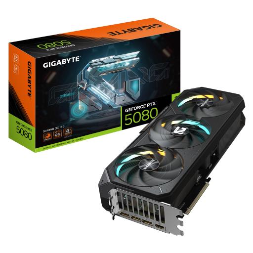 ADATA VGA GIGABYTE GEFORCE RTX 5080 GAMING OC 16G GDDR7 3DP 1HDMI GV N5