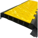 AccessPRO Protecctor P / Cables USO RUDO / 5 Canales / Hule Reciclado / Tapa amarilla.