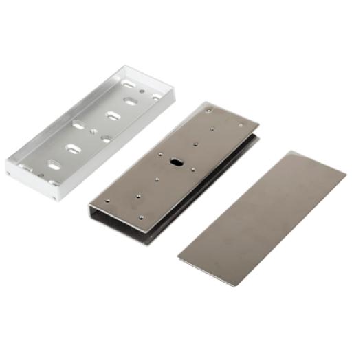 SECO-LARM SOPORTE EN U PARA PUERTA DE CRISTAL PARA CERRADURAS ELECTROMAGNÉTICAS DE LA SERIE DE 1.200 LB