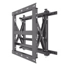 Epcom Soporte Modular de Pared para Videowall | Pop Out | Peso Máx. Sopotado 50 Kg | Soporta Formato Horizontal y Vertical.