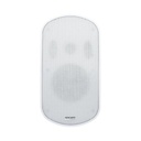 Epcom Altavoz de 2 vías | Montaje de Pared | 5.25" | 3 - 50W | 70/100V | Blanco | Carcasa Poliestireno