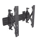 Epcom Montaje de Pared Push in -  Pop out para Videowall| VESA 400| Para pantallas de 37 a 65 in | Capacidad Maxima de Carga 30 Kg