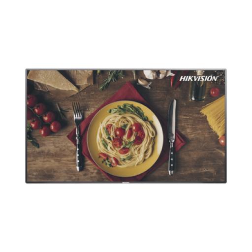 Hikvision Digital Technology Pantalla LED 4K de 43" para Publicidad Digital / Programación de Horarios / Contenido Personalizado / Sistema Operativo Android / WiFi / Bocinas Integradas