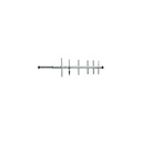 Syscom Antena Base, Direccional, Rango de Frecuencia 896 - 970 MHz (Yagi 6 elementos).