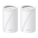 TPLINK KIT 2 Routers Inalámbrico MESH Interior para Hogar / Triple Banda Wi-Fi 7 BE9300 Mbps / 2 Puerto 2.5 Gigabit WAN/LAN / 4 Antenas Internas / Operación Multi-Link MLO / Administración Mediante la App Deco (iOS, Android) / HomeShield