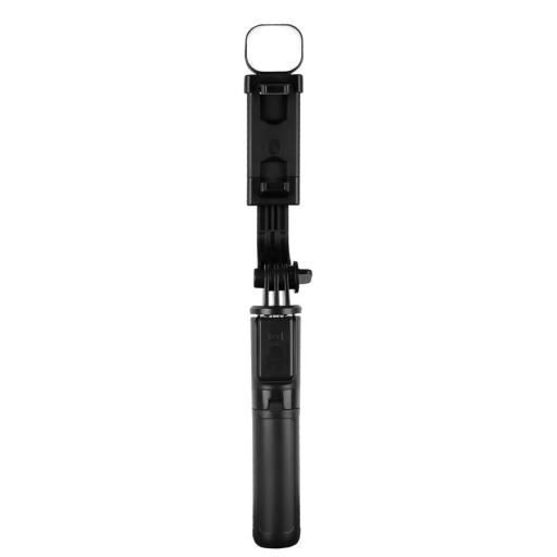 Perfect Choice BASTON TRIPIE PLEGABLE CON LUZ LED  SELFIE STICK SELFIX