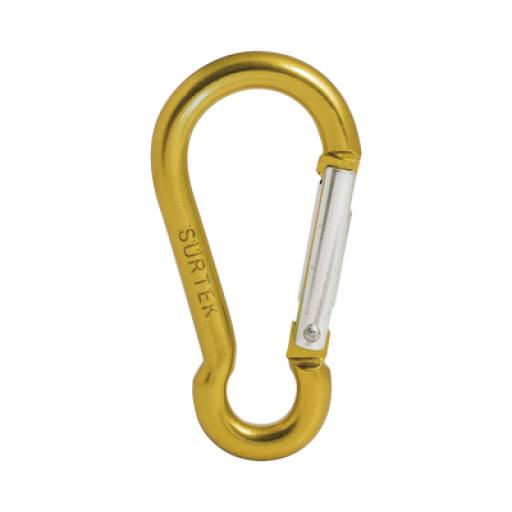 Surtek Eslabón de resorte tipo ojo 6 mm 270 kg