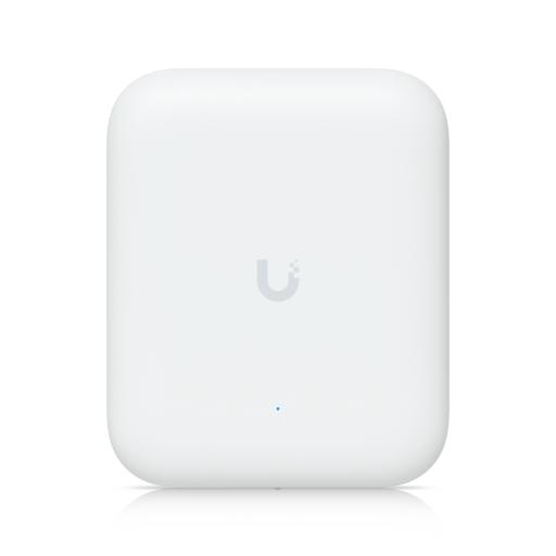 UBIQUITI INC. Access Point UniFi WiFi U7 Outdoor WiFi 7 802.11be doble banda, MU-MIMO 2x2 en cada banda, Puerto 2.5G, antena sectorial integrada 90° en 2.4 y 45° en 5 GHz, conectores para antenas omnidireccionales (incluidas), No incluye inyector POE
