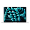 Apple MacBook Air Apple M M4 Computadora portátil 34.5 cm (13.6") 16 GB 512 GB SSD Wi-Fi 6E (802.11ax) macOS Sequoia Plata