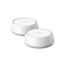 TPLINK KIT 2 Routers Inalámbrico MESH Interior para Hogar / Doble Banda Wi-Fi 7 BE3600 Mbps / 2 Puerto 2.5 Gigabit WAN/LAN / 4 Antenas Internas / Operación Multi-Link MLO / Administración Mediante la App Deco (iOS, Android) / HomeShield