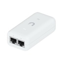 UBIQUITI INC. Inyector / Adaptador POE UniFi U-POE (48 VDC, 0.32 A hasta 15W) puerto Gigabit, ideal para equipos UniFi, incluye cable AC