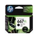 Cartucho HP 667XL Negro Genérico