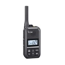 ICOM Radio Portátil Analógico, 2W, 16 Canales, 450-470 MHZ 