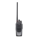 ICOM Radio digital NXDN sin pantalla en la banda de UHF, rango de frecuencia 380-470MHz, sumergible IP68, con encriptación DES, GPS,  bluethooth, grabador de voz, 32 canales. no incluye cargador ni antena.
