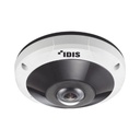 IDIS Fisheye IP 12 Megapíxeles  | Múltiples Vistas | IK10/IP67 | MicroSD Hasta 256Gb | IR 15M | WDR Real | Entrada Y Salida De Alarma / Audio| Dewarping | Cumple con NDAA