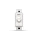 BOSE PROFESSIONAL ControlCenter Controlador de volumen y seleccion de fuente (A/B/C/D) de zona digital | Blanco