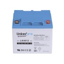 LINKEDPRO BY EPCOM Batería 12 Vcc / 40 Ah / UL / Tecnología AGM-VRLA / Para uso en equipo electrónico, Alarmas de Intrusión / Incendio/ Control de acceso / Video Vigilancia / T2
