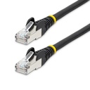 StarTech.com CABLE 6M ETHERNET CAT6A NEGRO SNAGLESS POE  100W RJ45