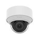 Hanwha Cámara IP Tipo domo Antivandálica 5 Megapíxel / Lente fijo 3mm / IR 25M / WDR 120db / IP66 / H.265 & WiseStream / Inteligencia Artificial Deteccion de Personas y vehiculos