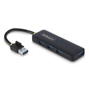 StarTech.com HUB USB-A 4 PUERTOS - HUB USB - ALIMENTADO POR EL BUS