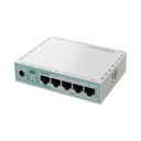 Mikrotik (Hex Version 2024) Router con 5 Puertos Gigabit Ethernet, 1 Puerto USB / CPU ARM Doble Nucleo/ RAM 512 MB/ Balanceo de Cargas