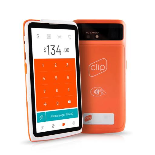 CLIP Terminal Portátil Clip Pro 2.0 Acepta Tarjetas de Crédito / Debito Cuenta con Internet Propio