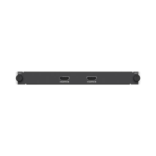 Hikvision Digital Technology Tarjeta de 2 Entradas HDMI  4K / Compatible con C60S