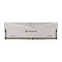 MEMORIA DIMM DDR5 PREDATOR (BL.9BWWR.350) PALLAS II, GAMING, 32GB (2X16GB) PLATA, 6000 MT/S CL30