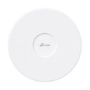 TPLINK Punto de Acceso Omada / Wi-Fi 7 BE22000 MU-MIMO 4x4 / 2 Puertos 10 Gbps / Mesh Omada / Operaciones Multiencale (MLO) / Configuración por Controlador o Stand-Alone / Para Montaje en Techo/pared / Alimentación PoE++