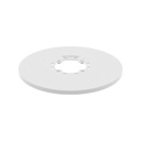 Hanwha Cubierta de Montaje SBP-250C / Color Blanco / Material PC (Policarbonato) / Incluye 5 Piezas / Compatible con Cámaras PNM-C16083RVQ-C32083RVQ y Montaje SBP-250WMW-SBP-400WMW / Certificaciones FCC / UL / CE / EAC