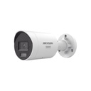 Hikvision Digital Technology [Dual Light + ColorVu 3.0 + HikAI] Bala IP 8 Megapixel / Lente 2.8 mm / 40 mts IR + Luz Blanca / 2 Microfonos Integrados / Exterior IP67 /  WDR 130 dB / ACUSENSE 3.0 / Metal / NEMA 4X / ACUSEARCH