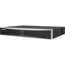Hikvision Digital Technology [Acusearch] NVR 12 Megapíxel (4K) / 8 canales IP / AcuSense (Evita Falsas Alarmas)  / Reconocimiento Facial / 1 Bahía de Disco Duro / HDMI en 4K / Sin Puertos PoE