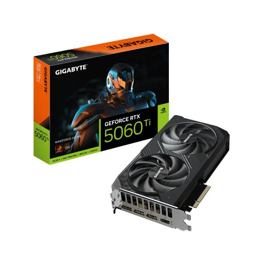 ADATA TARJETA DE VIDEO GIGABYTE RTX 5060 TI WINDFORCE OC 16G GDDR6 PCIE